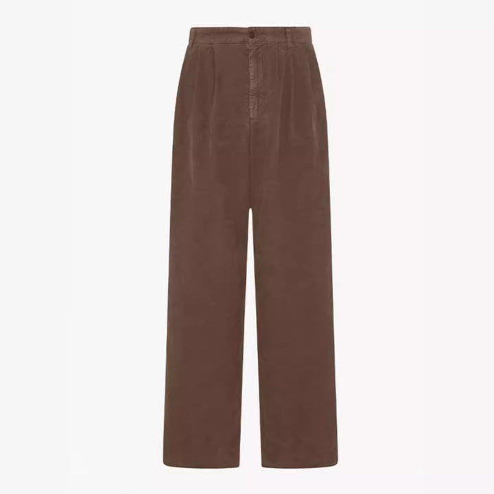 Damen Elegante und weit geschnittene Chino-Hose Drune