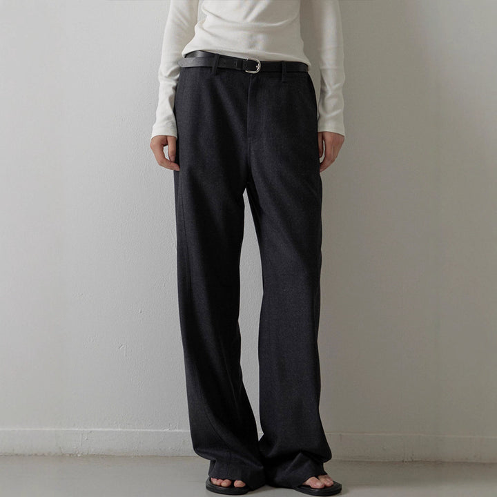 Damen elegante und weite Anzughose Drune