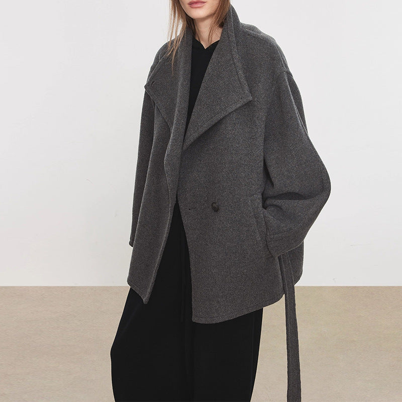 Damen oversized Wolljacke Drune