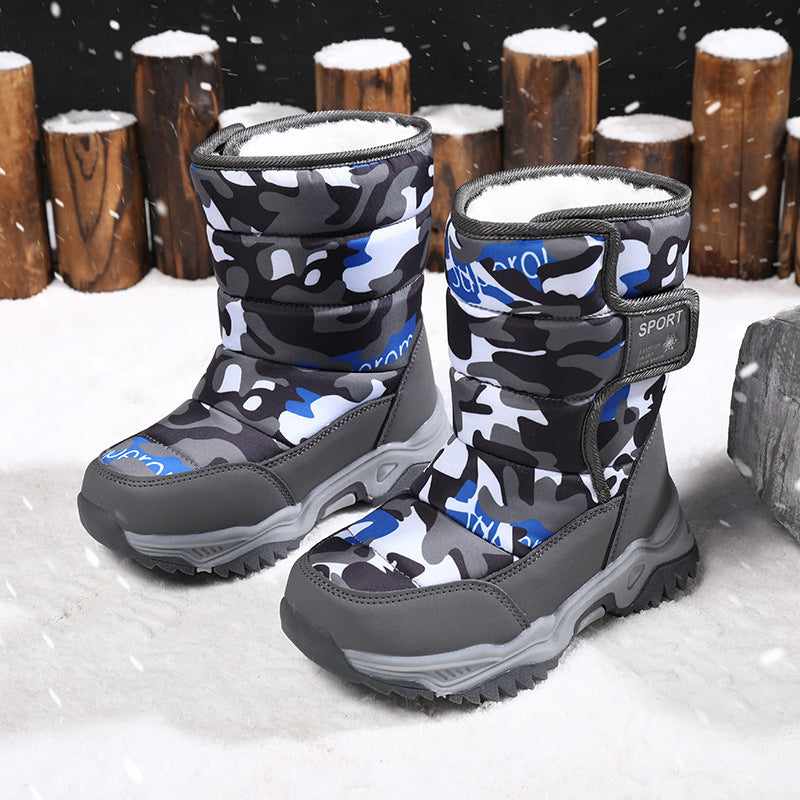 Damen warme und gefütterte Winterstiefel Drune