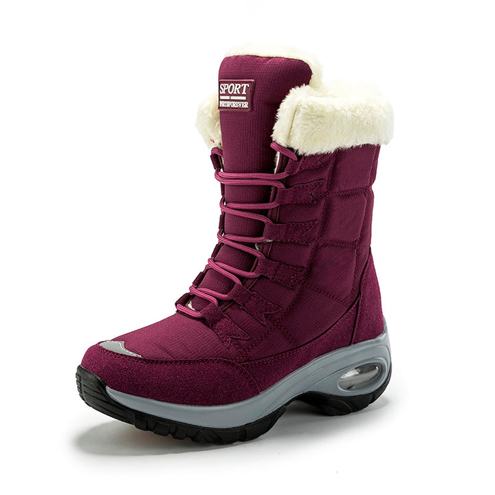 Damen Winter-Trekkinstiefel mit isolierender und rutschfester Sohlenkonstruktion Drune