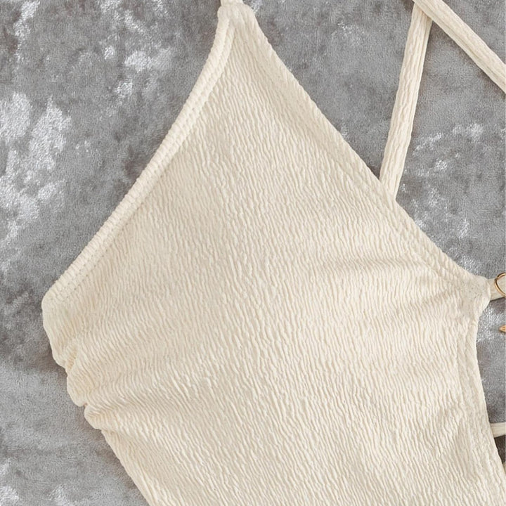 Damen Cut-Out Badeanzug mit einzigartigem Ringdetail Drune