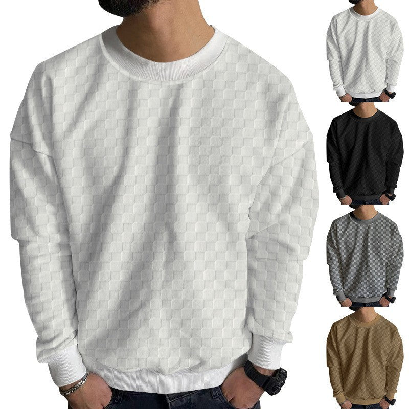 Herren Strickpullover mit strukturiertem Design und bequemem Schnitt Drune