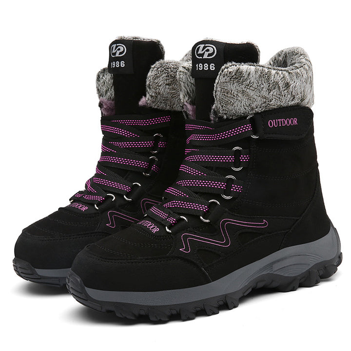 Damen Gemütliche Winterstiefel mit isolierender Fütterung Drune