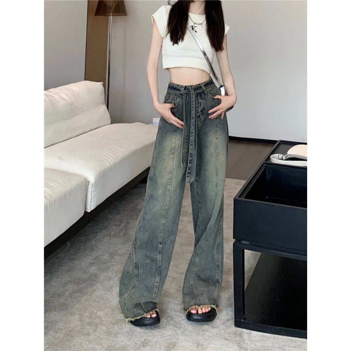 Damen weite Jeanshose Drune