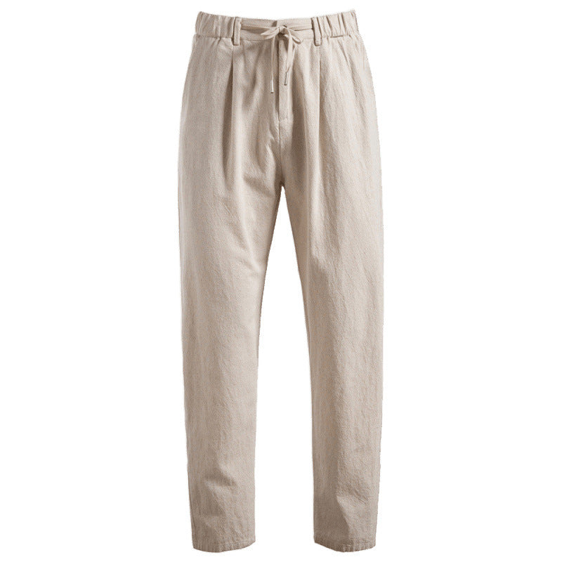Damen lässige Chino-Hose mit elastischem Bund und komfortablem Schnitt Drune
