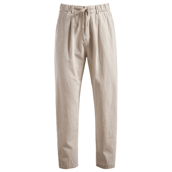 Damen lässige Chino-Hose mit elastischem Bund und komfortablem Schnitt Drune