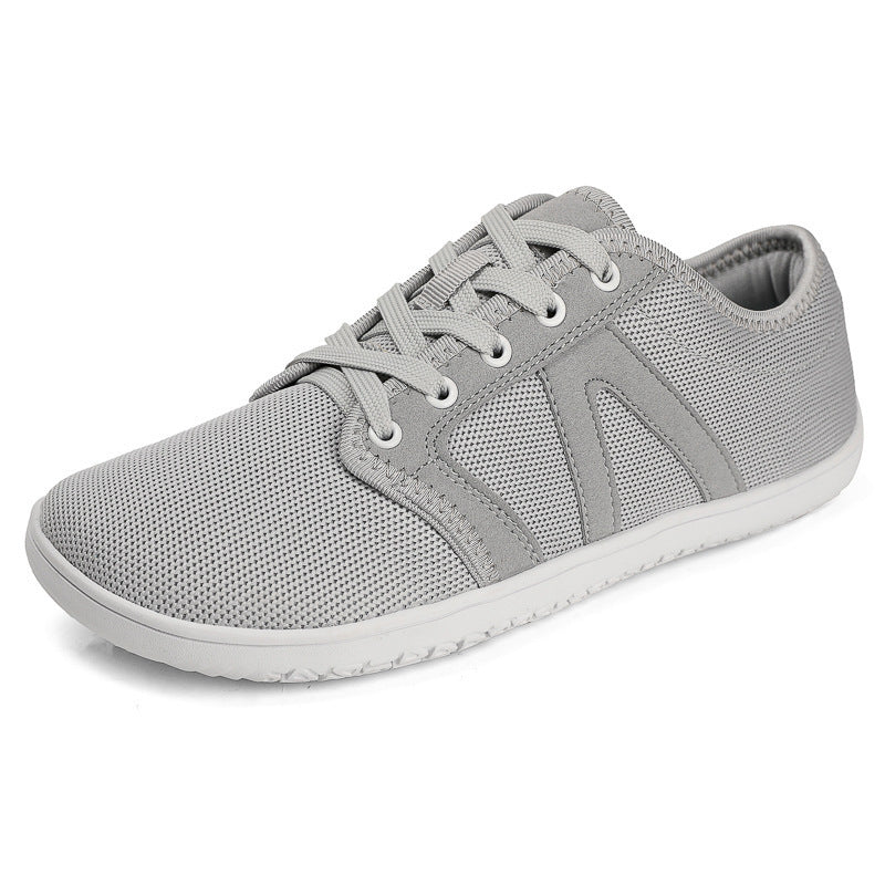 Unisex nan minimalistischer City-Sneaker mit feinmaschigem Textiloberteil, gepolstertem Einstieg und flexibler Gummilaufsohle Drune