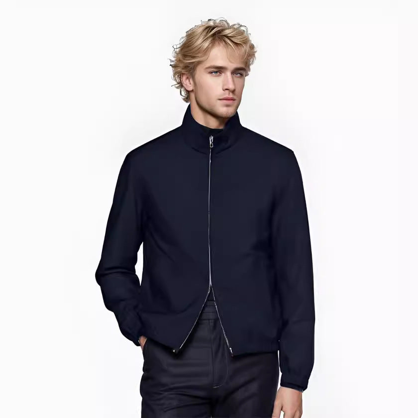 Herren leichte Freizeitjacke mit elastischem Bündchen Drune