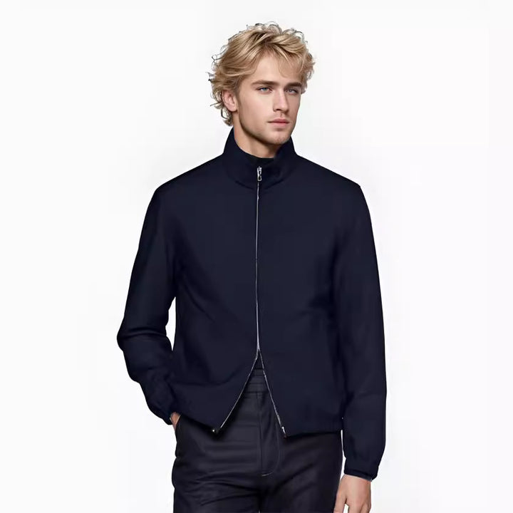 Herren leichte Freizeitjacke mit elastischem Bündchen Drune