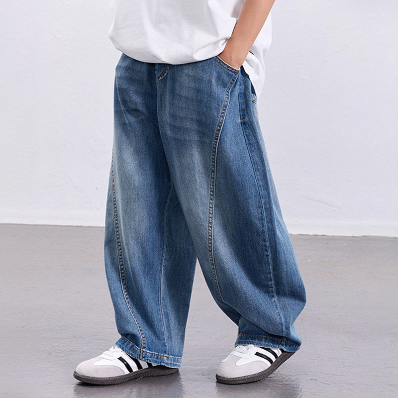 Jungen weit geschnittene Denim-Hose Drune
