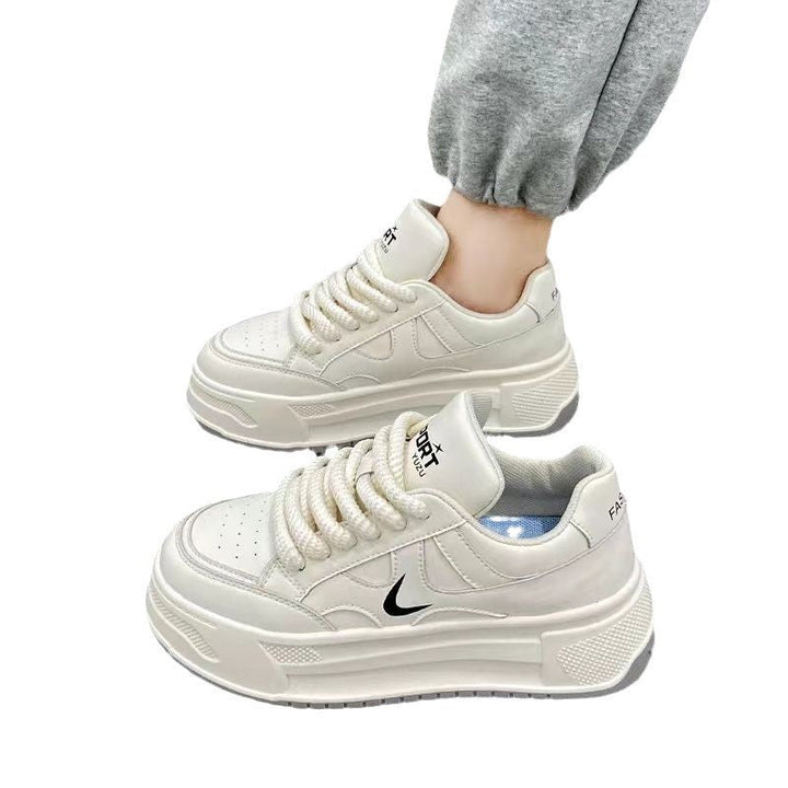 Damen Sportliche Plateau-Sneaker Drune