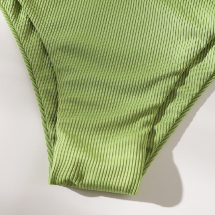 Damen Bandeau-Bikini mit anpassbarem Wickeldetail Drune