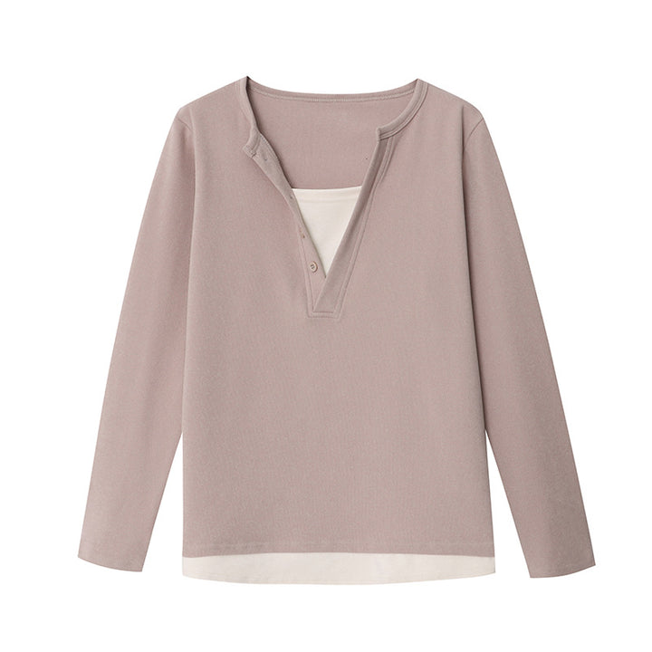 Damen Urbaner Pullover mit Knopfdetails Drune