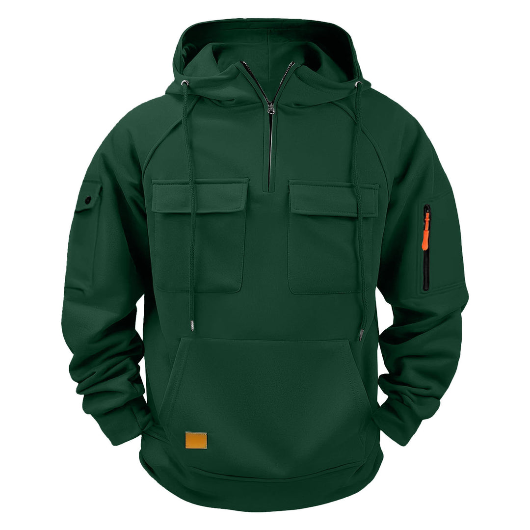 Herren Alltags-Hoodie mit praktischen Taschen Drune