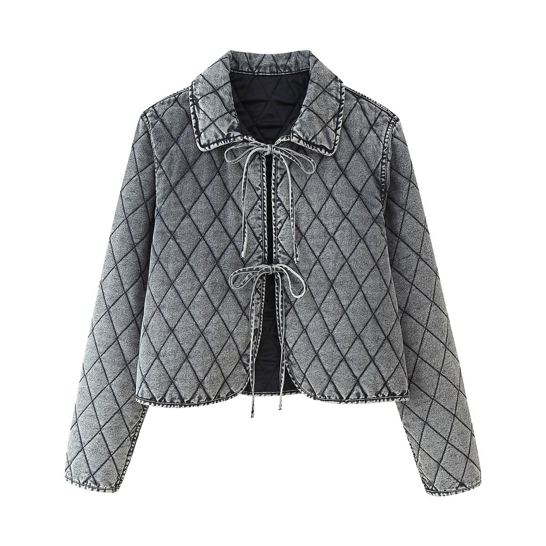 Damen Steppjacke mit legerem Schnitt Drune