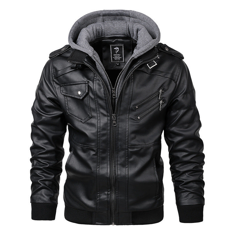 Drune | Herrlich Lederjacke Für Herren