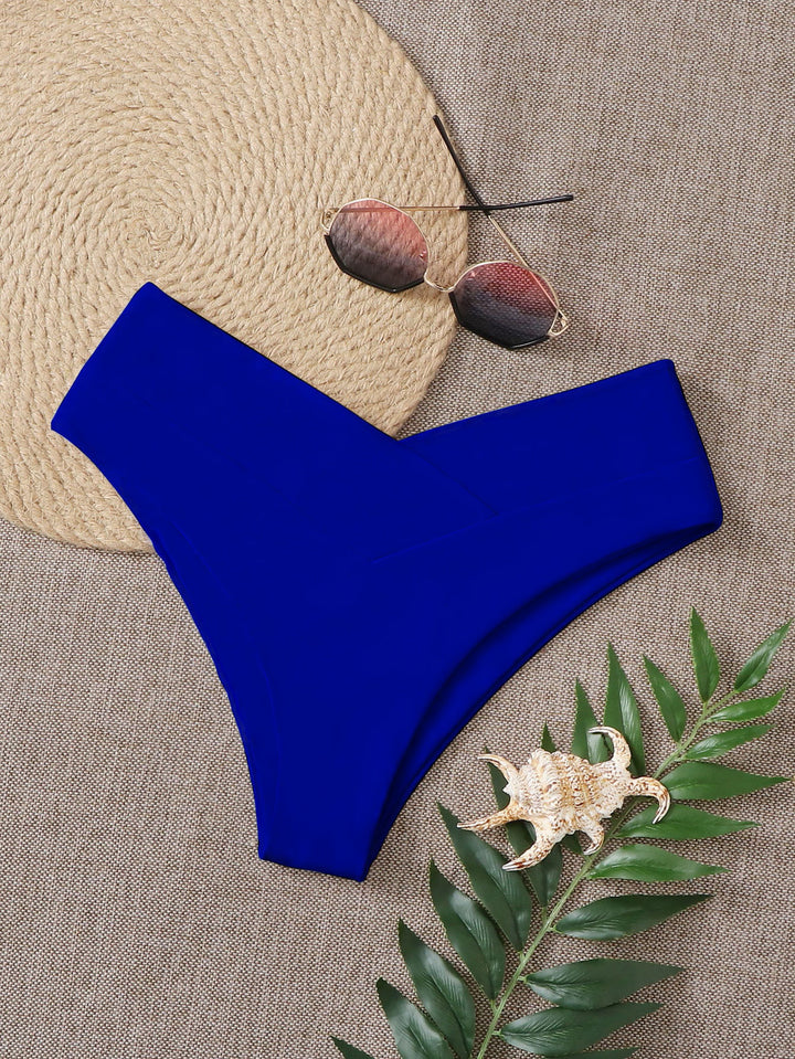 Damen Hochgeschnittener Bikinislip mit modischem Design Drune