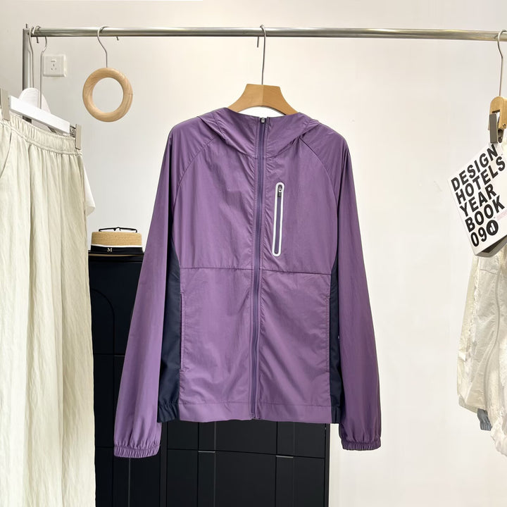 Damen leichte und atmungsaktive Übergangsjacke mit praktischen Reißverschlusstaschen Drune