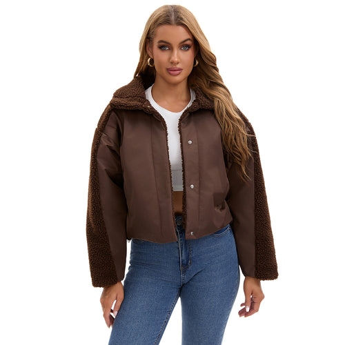 Damen Freizeitjacke mit kuscheligem Fleecebesatz Drune