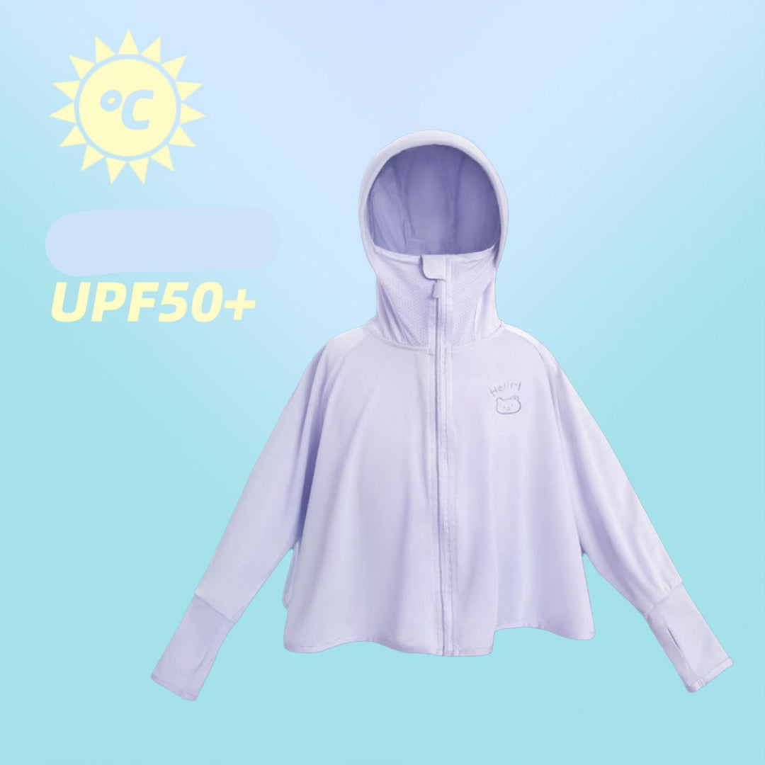 Damen leichte UV-Schutzjacke mit praktischer Kapuze Drune