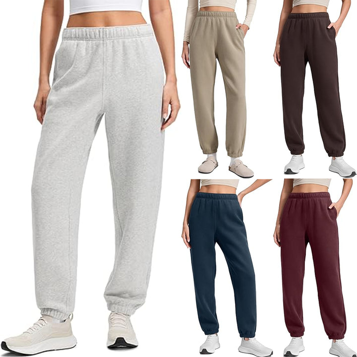 Damen Sweatpants mit elastischem Bund Drune