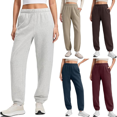 Damen Sweatpants mit elastischem Bund Drune
