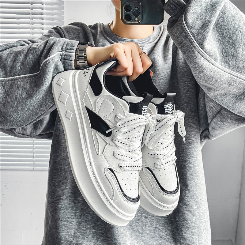 Damen modische Sneakers mit sportlichem Design und dämpfender Sohle Drune