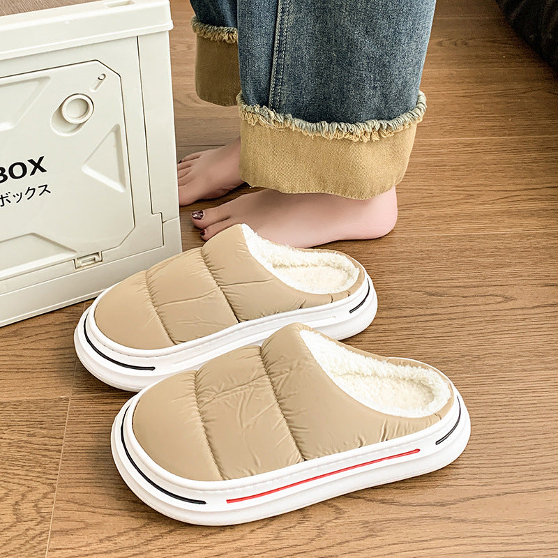 Damen Hausschuh-Sneaker mit kuscheliger Fütterung Drune