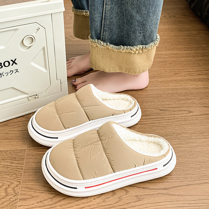 Damen Hausschuh-Sneaker mit kuscheliger Fütterung Drune