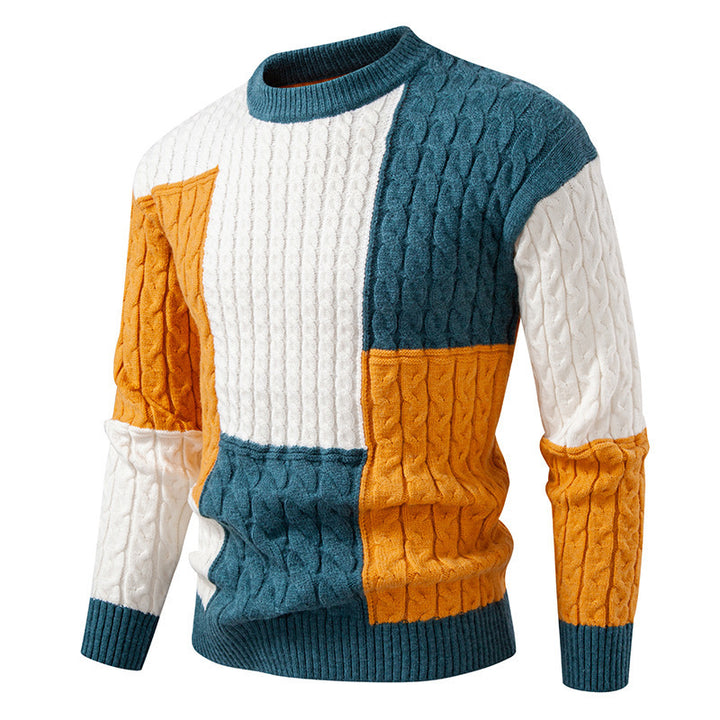 Herren modischer Strickpullover mit einzigartigem Muster und hohem Tragekomfort Drune