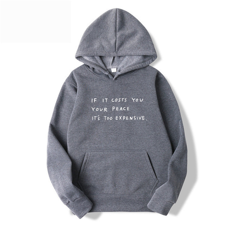 Damen Hoodie mit inspirierendem Motiv Drune