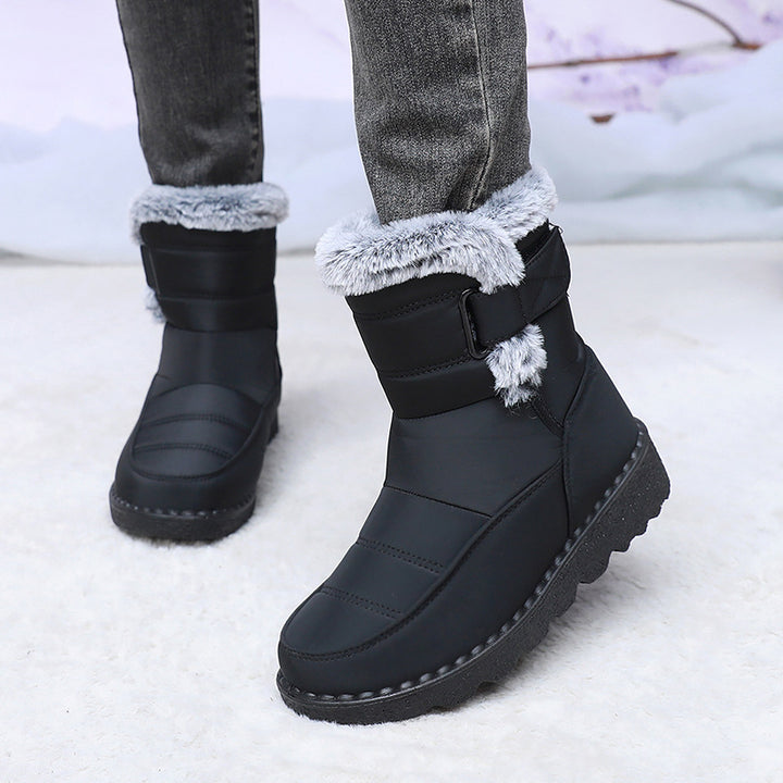Damen Winterstiefel mit kuscheligem Futter und rutschfester Sohle Drune