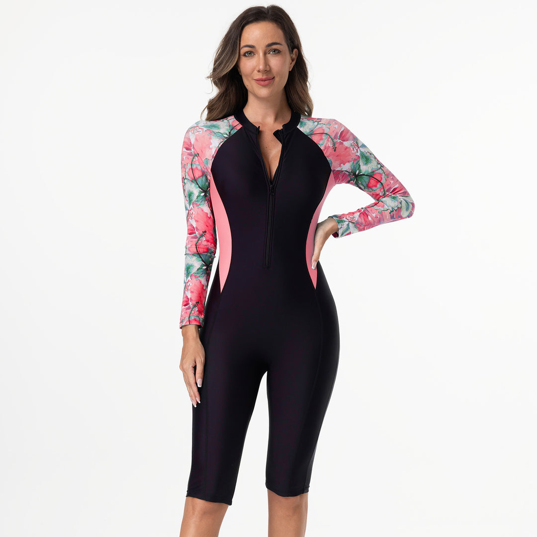 Damen Langarm Surfanzug mit UV-Schutz und stylishem Design Drune