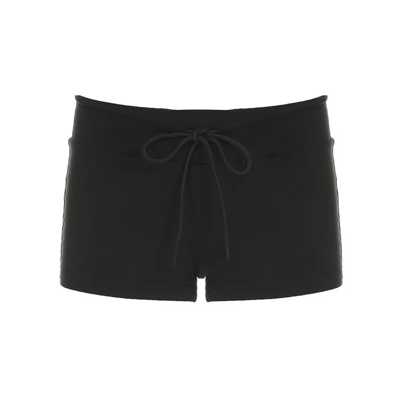 Damen Sportliche Shorts mit Sternenprint und elastischem Bund Drune