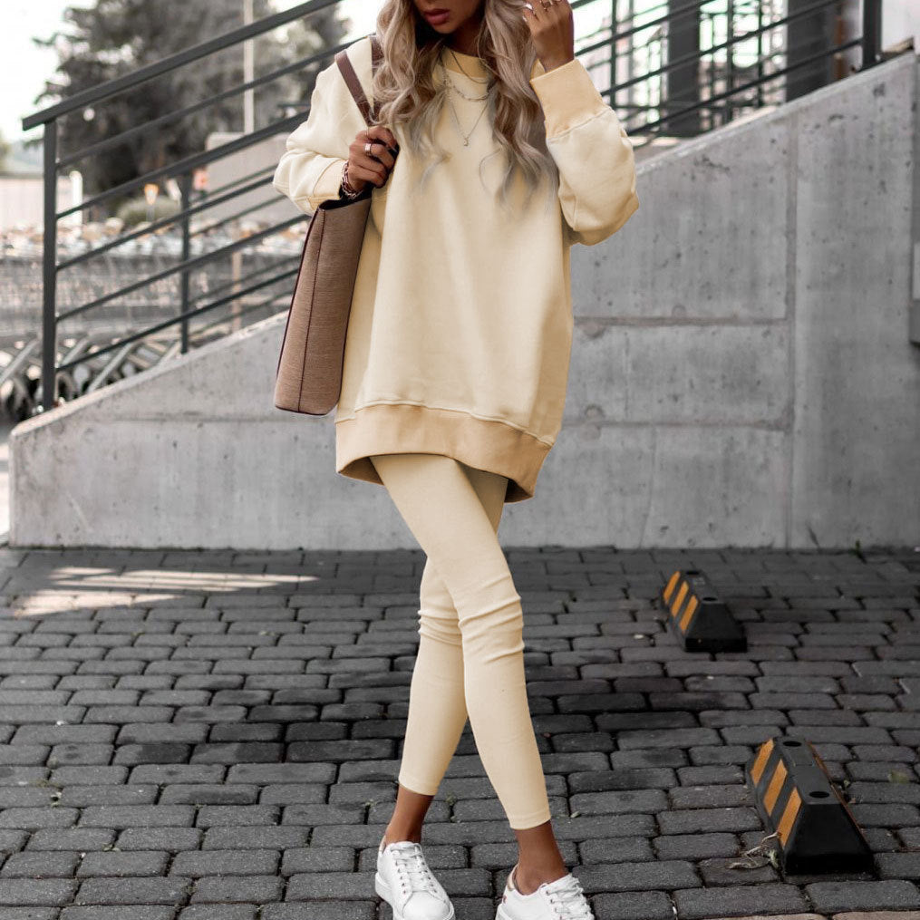 Damen Oversized Sweatshirt mit lässigem Schnitt und gemütlichem Material Drune