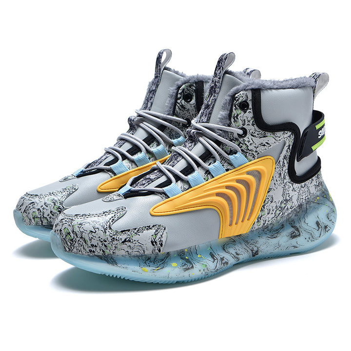 Damen High-Top Sneakers mit isoliertem Innenfutter und rutschfester Sohle Drune