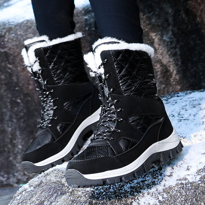 Damen Winterstiefel mit isolierender Fütterung und rutschfester Sohle Drune 1759510592