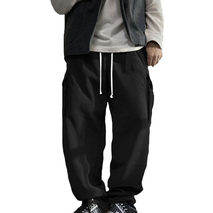 Herren Cargohose mit lockerer Passform und vielseitigen Seitentaschen Drune