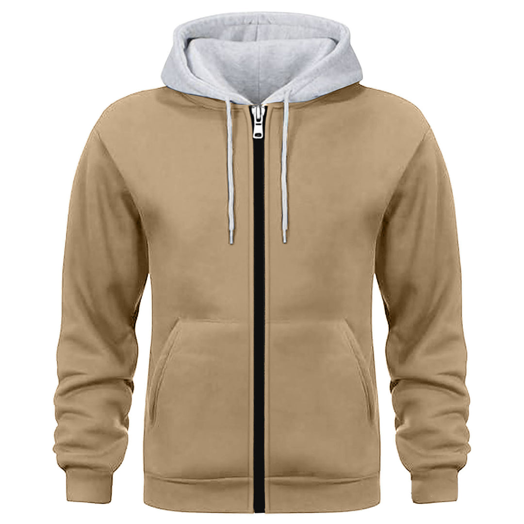 Herren Kapuzenjacke mit doppellagigem Material Drune