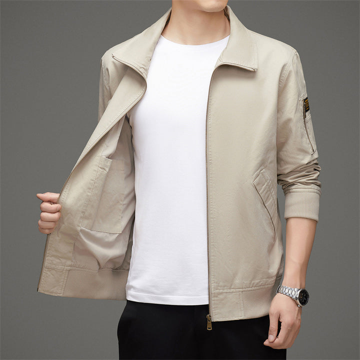 Herren Windbreaker Jacke mit praktischen Taschen und modernem Schnitt Drune