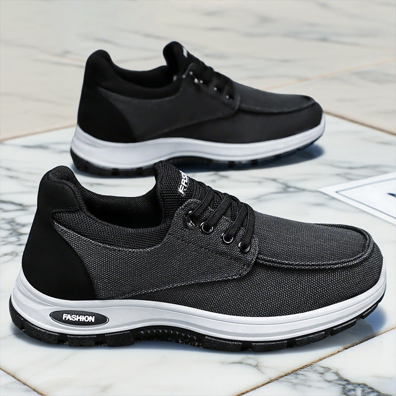 Herren nan robuster Freizeit-Outdoor-Sneaker mit verstärkter Zehenkappe, profilierter Gummilaufsohle und stoßdämpfender EVA-Zwischensohle Drune