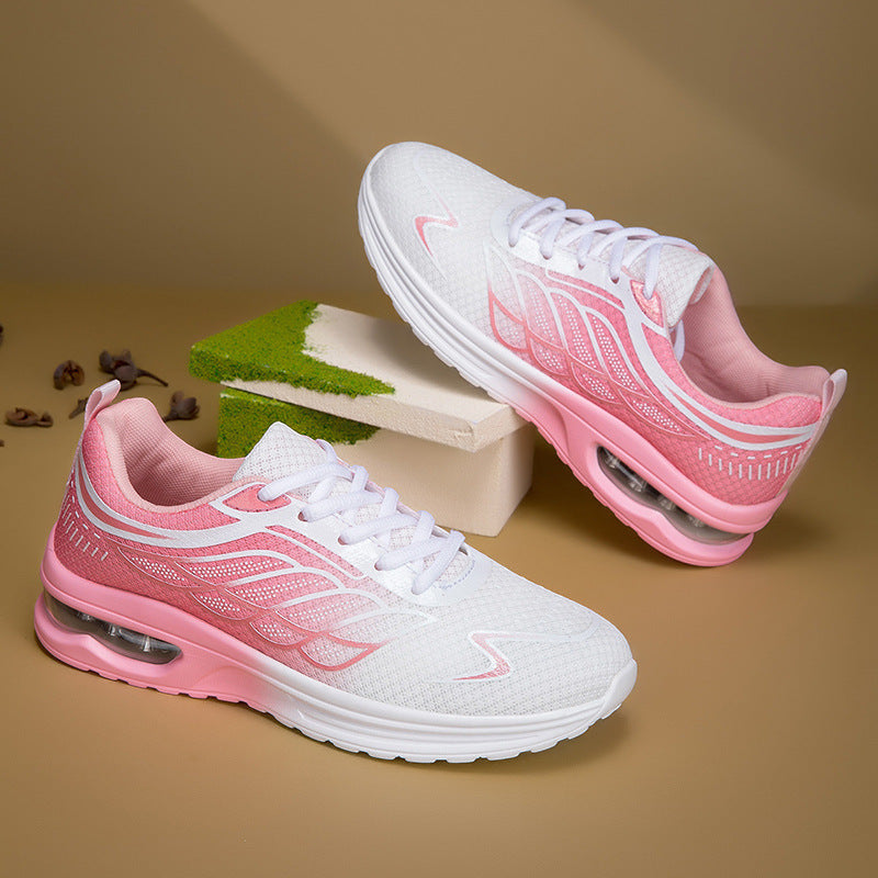 Damen nan atmungsaktive Laufsneaker mit Luftkammerdämpfung und gepolstertem Memory-Fußbett Drune
