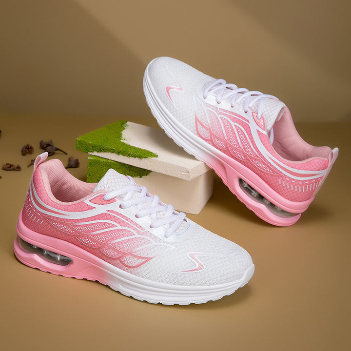 Damen nan atmungsaktive Laufsneaker mit Luftkammerdämpfung und gepolstertem Memory-Fußbett Drune