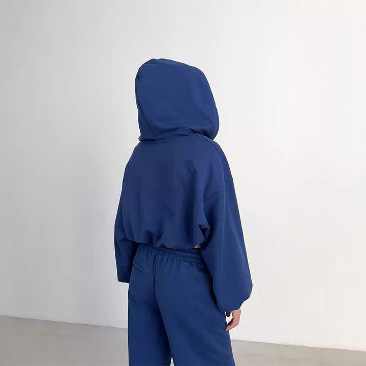 Damen gemütliches Oversized Sweat-Set Drune