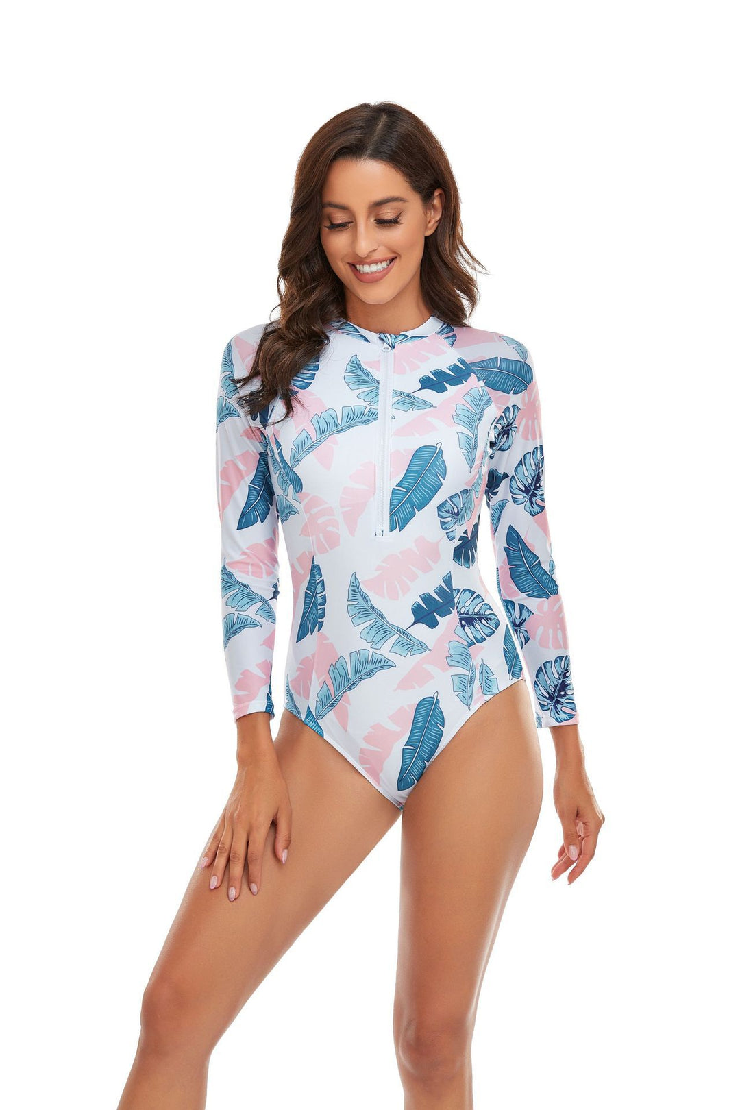 Damen Langarm-Schwimmanzug mit sportlicher Passform Drune
