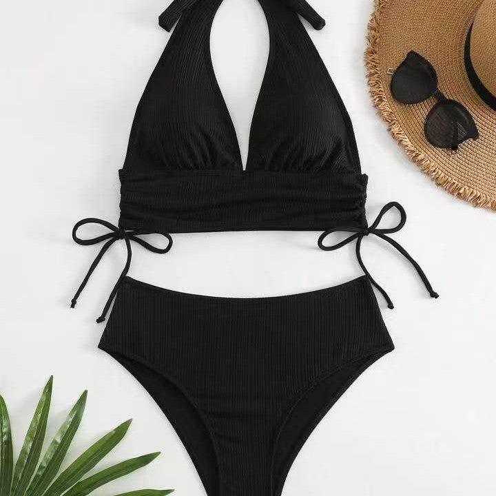 Damen Triangel-Bikini mit modischem Wickel-Design Drune