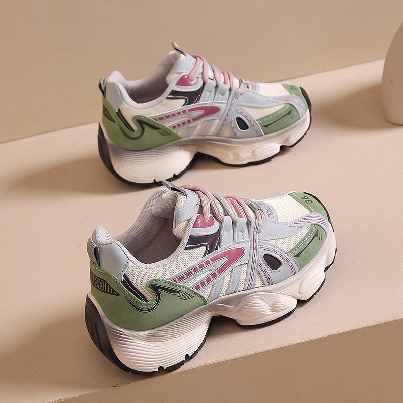 Damen Sportliche Lauf Sneakers mit Dämpfender Technologie und Atmungsaktivem Obermaterial Drune