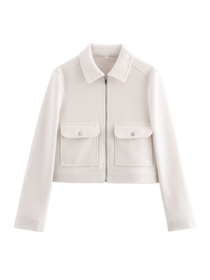 Damen cropped Utility-Jacke Drune