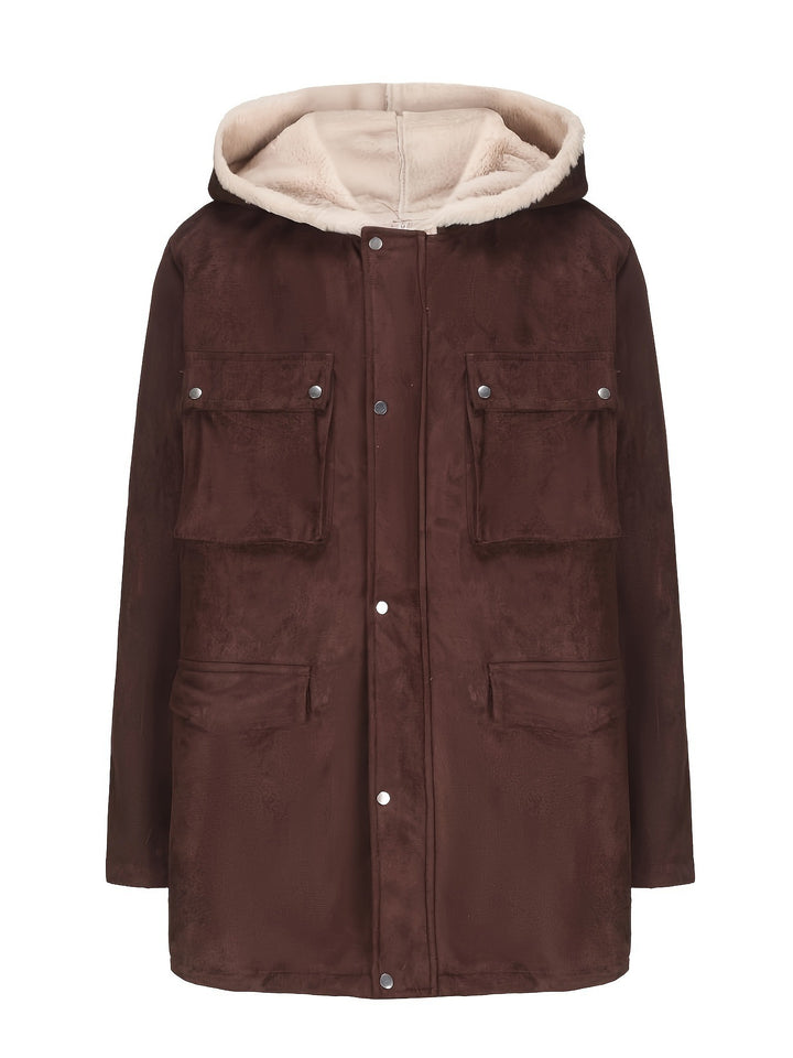 Damen Warm gefütterte Übergangsjacke Drune
